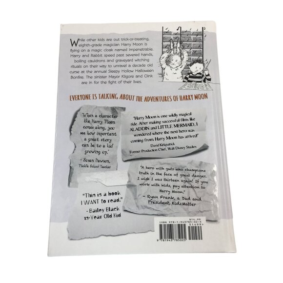 THE AMAZING ADVENTURES OF HARRY MOON HALLOWEEN NIGHTMARES HARDCOVER BY MARK ANDR - Picture 4 of 7